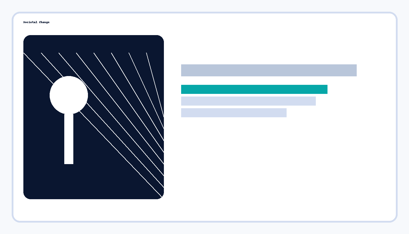 Societal change illustration